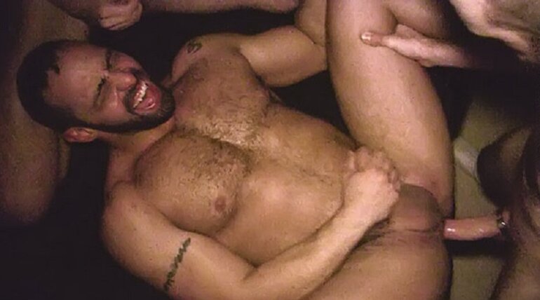 LUCA BONDI GANGBANGED in Anton Dickson