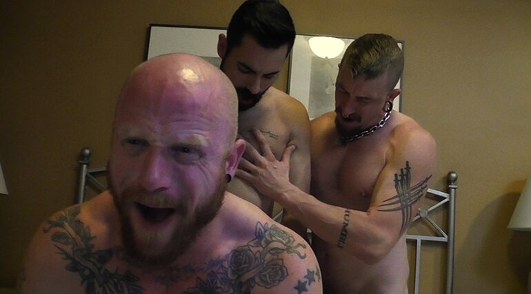 Brock Rustin, Dean Brody, & Jeff Kendall in Brock Rustin